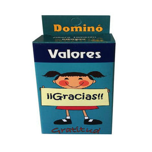 Dominó Valores / Bilingüe Inglés/Español