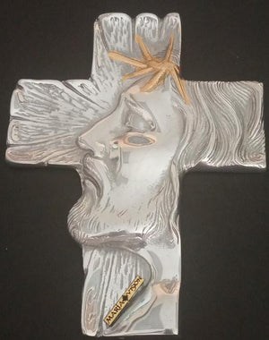 Cruz perfil de cristo