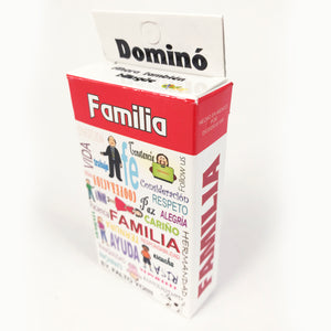 Dominó Familia/ Bilingüe Inglés/ Español