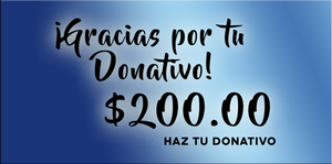 Donativo María Vision $200 pesos