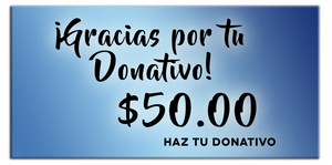 Donativo María Vision de $50 pesos