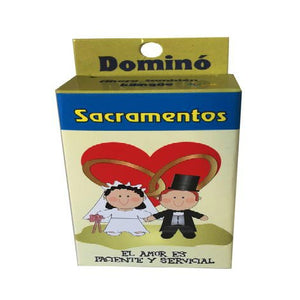 Dominó Sacramentos / Bilingüe Inglés/Español